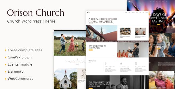 Orison - Church and Charity Theme