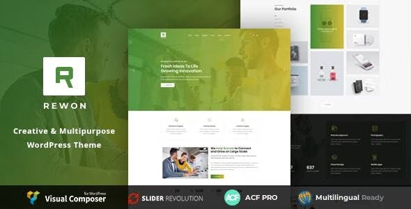 Rewon - MultiPurpose Business WordPress Theme