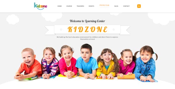 Kidzone - Children Kindergarten Wordpress Theme