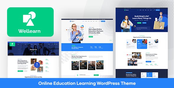 Wellearn - Online Education Learning WordPress Theme