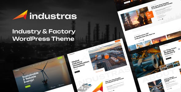 Industras - Industry & Factory WordPress Theme