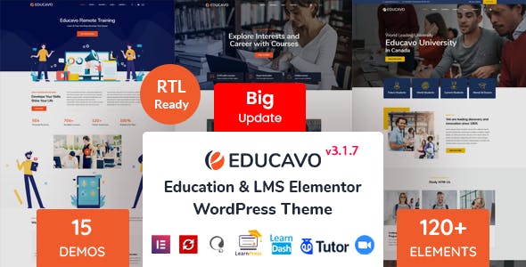 Educavo - Education WordPress Theme