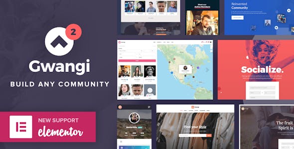 Gwangi - PRO Multi-Purpose Membership, Social Network & BuddyPress Community Theme