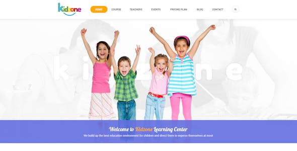 Kidzone - Children Kindergarten Wordpress Theme