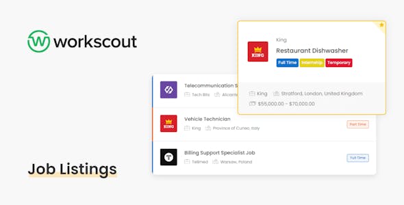 WorkScout - Job Board & Freelance Marketplace WordPress Theme