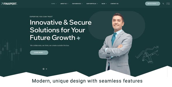 Finxpert - Finance & Consulting Business WordPress Theme