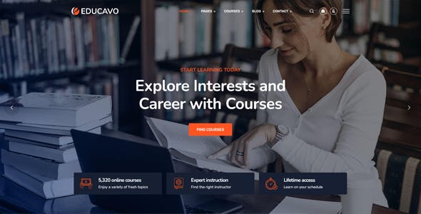 Educavo - Education WordPress Theme