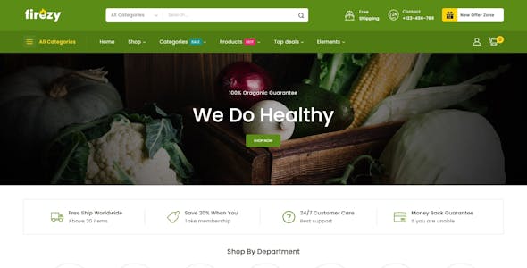 Firezy WP - Elementor Multi-purpose WooCommerce Theme