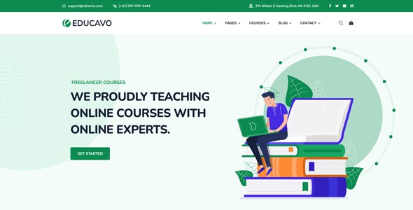 Educavo - Education WordPress Theme