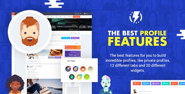 Olympus - Social Networking WordPress Theme