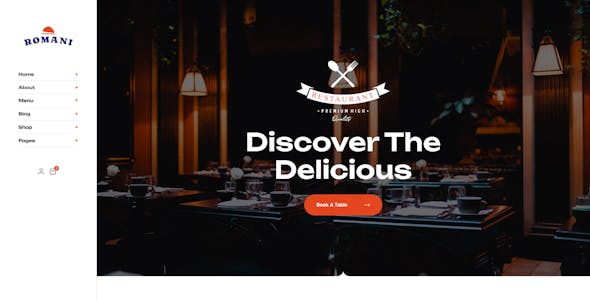 Romani - Restaurant WordPress Theme