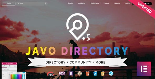 Javo Directory WordPress Theme