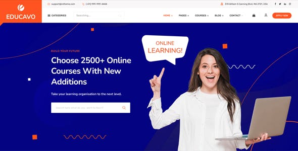 Educavo - Education WordPress Theme