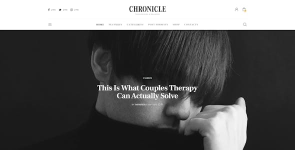 Chronicle - Magazine & Blog WordPress Theme