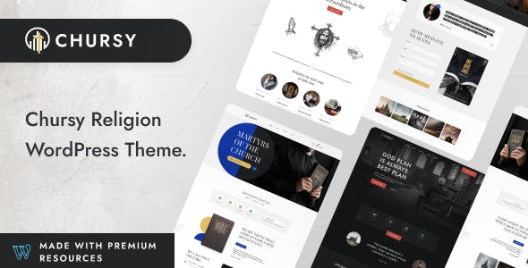 Chursy - Church Religious WordPress Theme