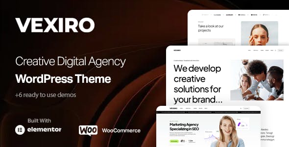 Vexiro - Creative Digital Agency & Portfolio Theme