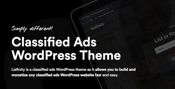 Lisfinity - Classified Ads WordPress Theme